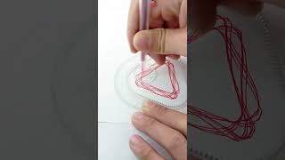 Spirograph Art funny toy satisfying videos spiral helix volution [upl. by Feeney]