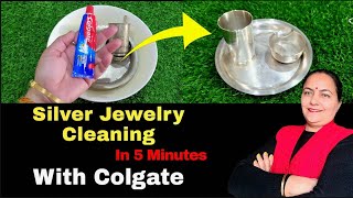 how to clean silver utensils at homehow to clean silver jewlery safe jewelry cleaning methods [upl. by Yecad533]