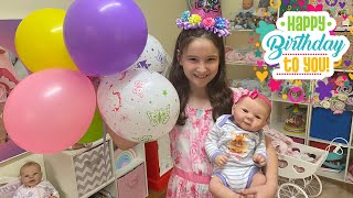 REBORN NURSERY UPDATE on ALIYAHS 8th BIRTHDAY [upl. by Sidalg]