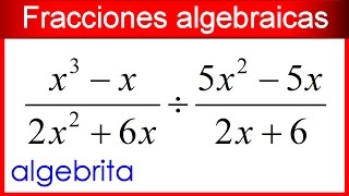 División de fracciones algebraicas 143 [upl. by Borreri]