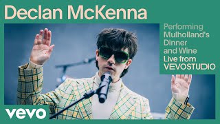 Declan McKenna  Mulhollands Dinner and Wine Live  Vevo Studio Performance [upl. by Inaj]