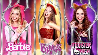 Barbie vs Bratz vs Monster High in Jail Cassie vs Tina Threw a Beauty Pageant in Tim Tin Jail [upl. by Peggie101]