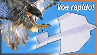 ✈️ Como fazer um avião em papel A Andorinha Campeão Voa Muito ✈️ [upl. by Nniw]