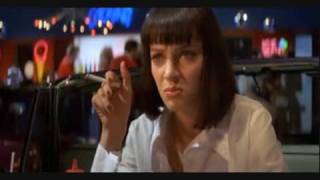 PULP FICTION  Vincent Vega Mia Wallace amp The Foot Massage [upl. by Idolah]