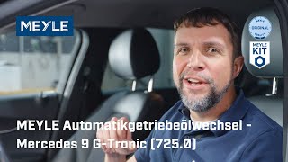 MEYLE Automatikgetriebeölwechsel  Mercedes 9 GTronic 7250 [upl. by Obrien]