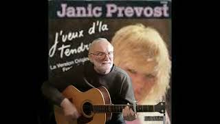 quotJveux dla tendressequot de Janic PREVOST cover ma version [upl. by Alegnat]