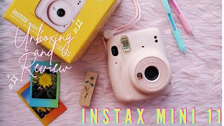 Fujifilm Instax Mini 11  Unboxing and Quick Review [upl. by Nikita]