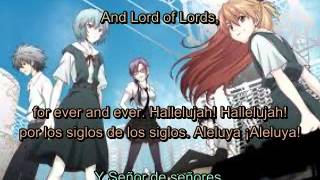 neon genesis evangelion ost hallelujah chorus symphony version sub español [upl. by Zita13]