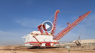 The relocation of the 1570W Big John Dragline [upl. by Bollen186]