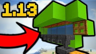 Minecraft Cobble  Stone Generator Tutorial UPDATE AQUATIC 113 [upl. by Ydda516]