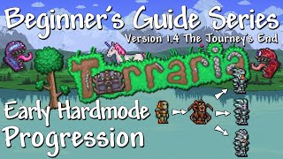 How to progress in Terraria 14 Beginners Guide [upl. by Sukramaj]