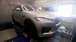 Jaguar FPace S  ECU Tune Dyno Tested [upl. by Allissa]