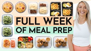 5 Tage MEAL PREP zum Abnehmen  Vorkochen für die ganze Woche [upl. by Nair839]