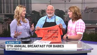 Chappys Deli holding 17th annual Breakfast for Babies [upl. by Aerdnahs]