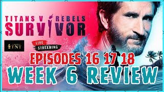 Australian Survivor  Titans vs Rebels  Week 6 Review [upl. by Hendricks]