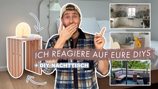 Ich reagiere auf eure DIYs und baue einen Nachttisch  EASY ALEX [upl. by Durr]