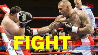 Jens Tietze vs Haris Radmilovic  4 rounds heavyweight  09092018  Dorf Mecklenburg [upl. by Terrene]