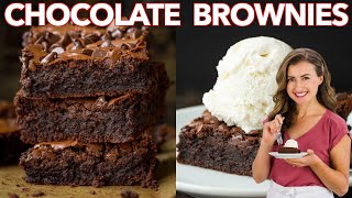 The Best Fudgy BROWNIES RECIPE I Ever Made [upl. by Temp883]