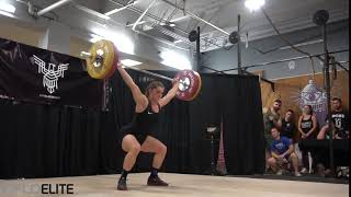 Mattie Rogers Snatches 106kg At 2017 MIA Classic [upl. by Ruamaj91]