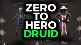 ZERO TO HERO DRUID no items  Dark and Darker Gameplay [upl. by Ihcekn]