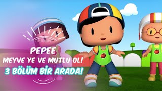 Pepee Meyve Ye Mutlu Ol 🍒 Leliko ve Pisi İle 3 Bölüm Bir Arada  Düşyeri [upl. by Eninaej]