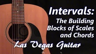 Intervals to Build Chords and Scales on the Guitar [upl. by Hinckley]