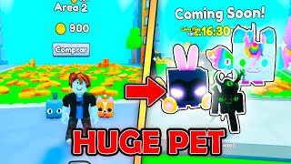 Como Conseguir Seu Primeiro Huge Pet no Pet Simulator 99 100 garantido [upl. by Buchbinder]