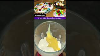 Surprising Gelatin Dessert Twist Revealed  Irresistible Gelatin Dessert Recipe Unveiled cooking [upl. by Amek]