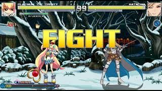 Platinum VS Katalin granbluefantasy blazblue anime games mugen fightinggames plslikesubscribe [upl. by Booze]