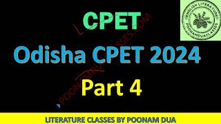 ODISHA CPET English Entrance Exam Solved Paper 2024 PART 4 Complete Analysis Detailed answers [upl. by Krock]