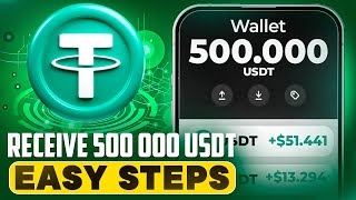 💵 Receive 500000 USDT FAST 🚀 Simple Steps to Success 💎 [upl. by Akerdnahs86]