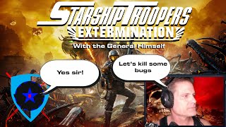 Playing Starship Troopers with the General himself [upl. by Bilat]