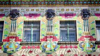 Majolikahaus de Viena 1898 Otto Wagner [upl. by Sedda924]