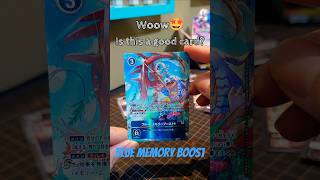 Blue Memory Boost RB01 Booster Pack Opening digimon tcg digimontcg boosterpack digimoncardgame [upl. by Sleinad]