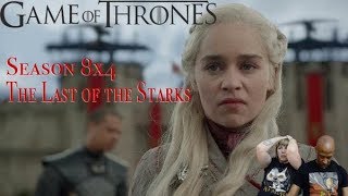 REACTION Game of Thrones 8x4  The Last of the Starks [upl. by Nauqe29]