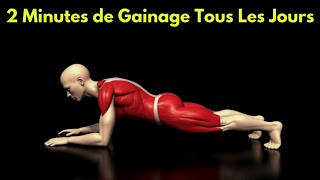 Les Effets Surprenants de 2 Minutes de Gainage Quotidien [upl. by Demmahom]