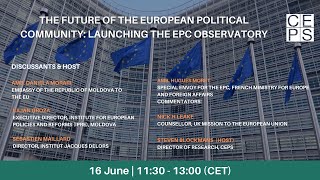 The Future of the European Political Community launching the EPC Observatory [upl. by Quennie]