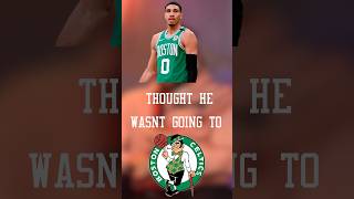 Jayson Tatum Thought He Wasn’t a Celtic basketball bostonceltics nba [upl. by Aremmat]