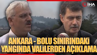 Ankara Bolu Sınırındaki Yangında İlk Açıklama Validen Geldi [upl. by Kery]