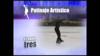 Patinaje artístico Técnica Figuras obligatorias [upl. by Ahsikan]