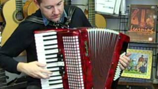 Mark plays the Scarlatti 60 Bass Piano Accordion  Hobgoblin Music Birmingham [upl. by Weston207]