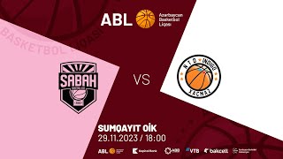 ABL 20232024  SABAH BK VS NTD İNDİGO XAÇMAZ  29112023  2Cİ TUR [upl. by Diann]