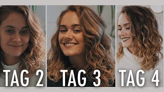 Locken auffrischen  SCHÖNE HAARE an Tag 2 3 und 4 nach dem Waschen  SNUKIEFUL [upl. by Brace]