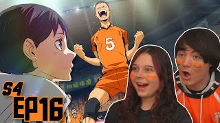 LETS GO TANAKA  Haikyuu Season 4 Episode 16 Reaction amp Review [upl. by Hanser496]