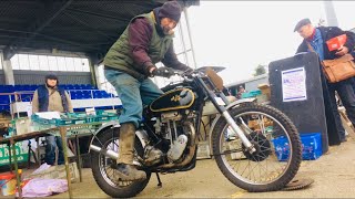 KEMPTON PARK Autojumble with Added MOTORCYCLE SHOW amp Bike StartUp Arena  Special Guest SuperStars [upl. by Ainolloppa]