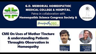 CME on use of mother tincture and understanding patient’s throughts observation in homeopathy [upl. by Kristan842]