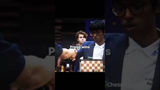 God of chess  prag win reaction  savage best trollface sigmaface short shorts [upl. by Redla]