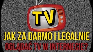 Jak ZA DARMO I LEGALNIE Oglądać TV w Internecie [upl. by Kenon]