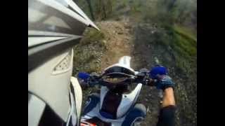 Malaguti X3M 125 Offroad  Crash  GoPro HERO [upl. by Nairoc]