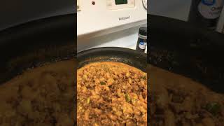 food I made for dinner velveeta skillets cheese [upl. by Auroora]